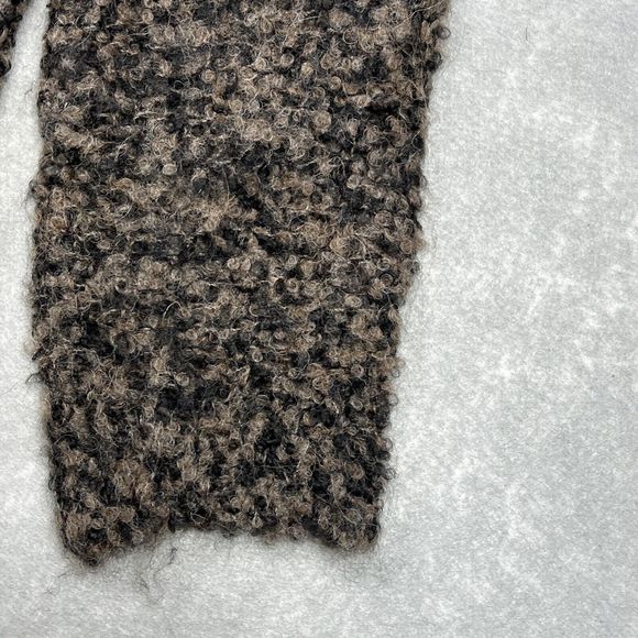 Free People Brown Black She’s All That Sweater Alpaca Blend Turtleneck Women XS - Picture 7 of 14